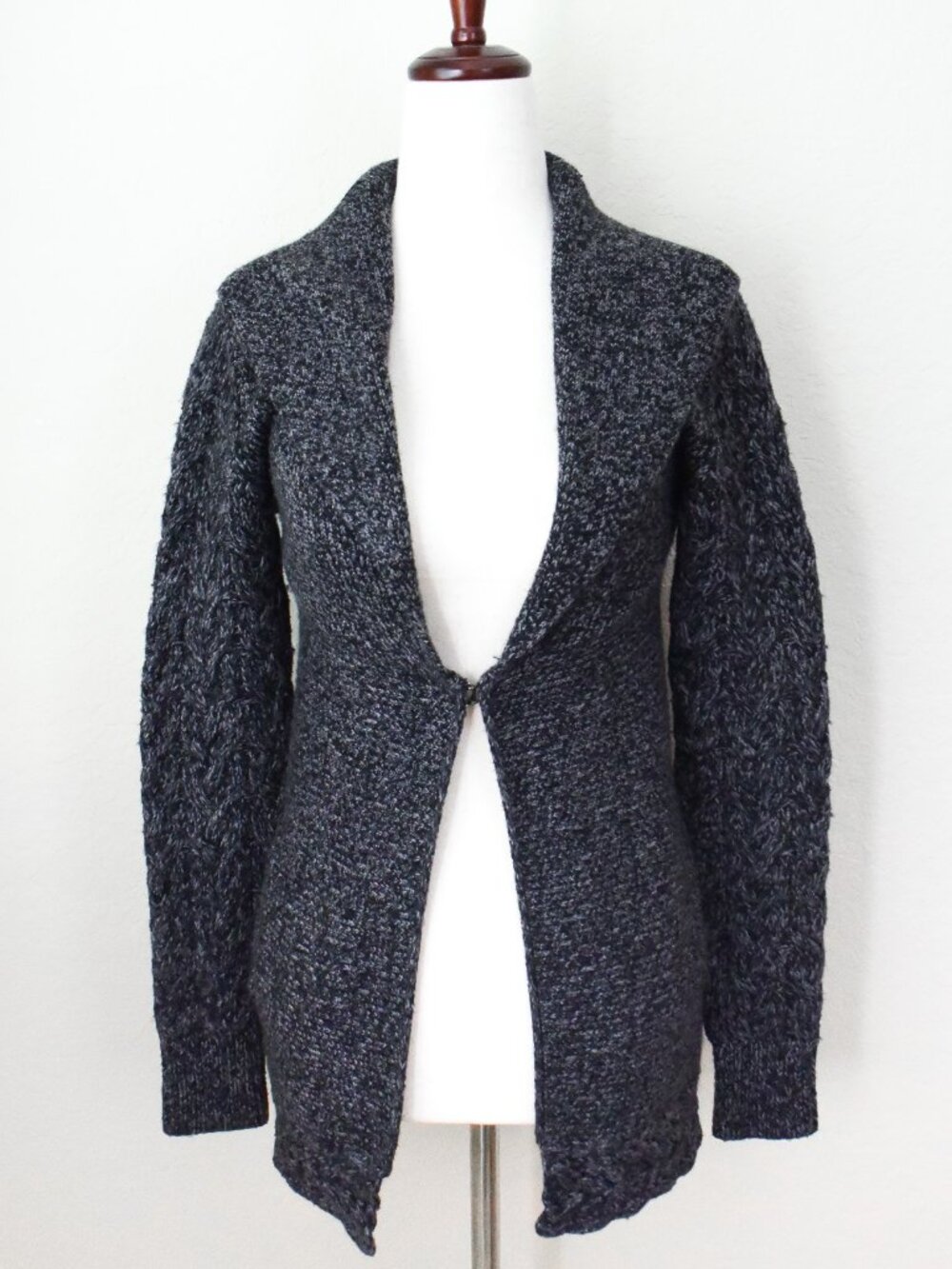 *Guess by Marciano* Gray Sweater Cardigan Wrap = size SMALL